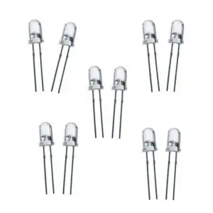 3mm White LED (Pack of 10)