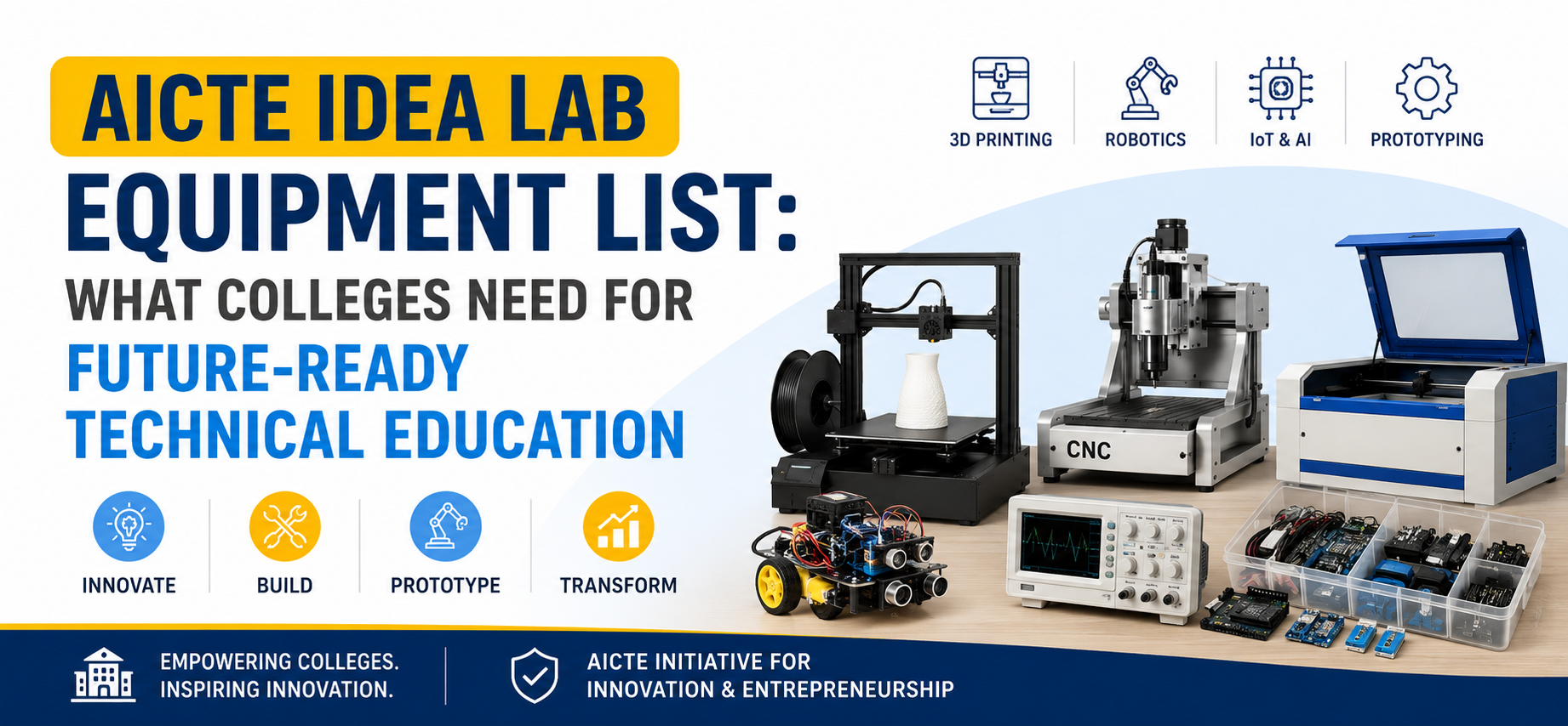 AICTE IDEA Lab Equipment List