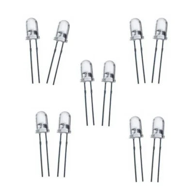 3mm White LED (Pack of 10)