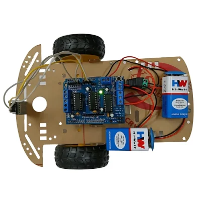 DIY Bluetooth with Arduino Controlled Car Kit by ADU